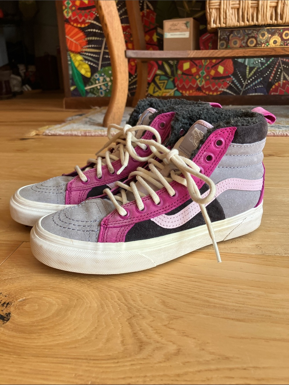 Vans Women’s Sk8-Hi Ultracush Suede Sneakers